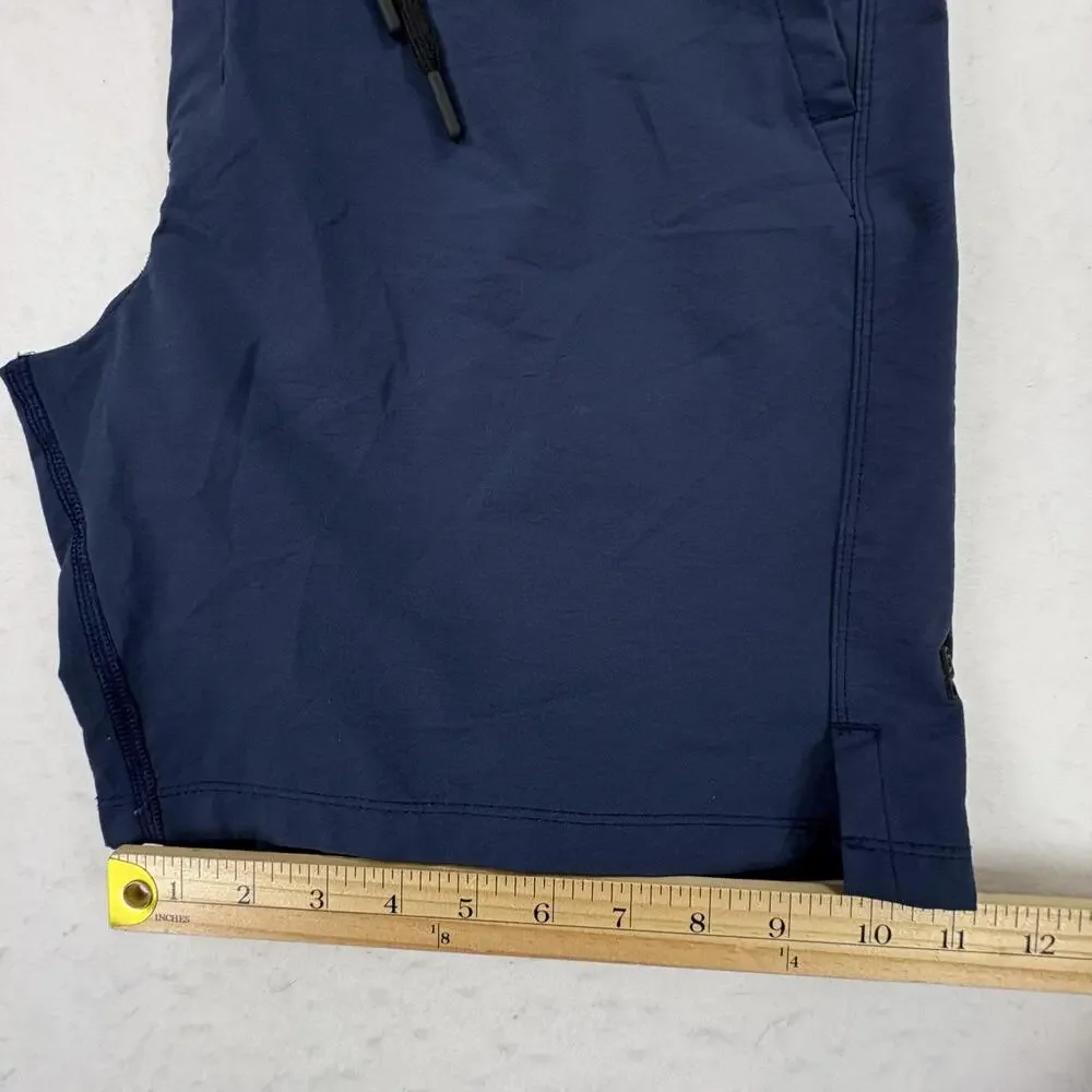 Public Rec Flex Shorts Mens 34 Navy Blue 7” Stretch Athletic Performance Golf